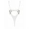 Еротичний боді з малюнком Passion LOVELIA BODY S/M, white