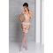 Сексуальний комплект з поясом для панчіх Passion LOVELIA SET XXL/XXXL, white