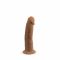 Фалоімітатор SilexD Robby Caramel (MODEL 2 size 6in), двошаровий, силікон + Silexpan, діаметр 3,5см