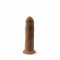 Фалоімітатор SilexD Robby Caramel (MODEL 2 size 6in), двошаровий, силікон + Silexpan, діаметр 3,5см