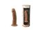 Фалоімітатор SilexD Robby Caramel (MODEL 2 size 6in), двошаровий, силікон + Silexpan, діаметр 3,5см