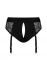 Мереживні труси для страпону з підв'язками для панчох Strap-On-Me DIVA HARNESS - XL