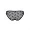 Трусики-сліпи з мереживною сіточкою Passion DINA THONG S/M, black