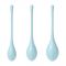 Набір йоні намистин Satisfyer Yoni Power 2 Light Blue, диаметр 2-2,5-3см, вес 22-44-73гр