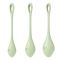 Набір йоні-намистин Satisfyer Yoni Power 2 Light Green, діаметр 2-2,5-3 см, маса 22-44-73 г