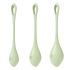 Набір йоні-намистин Satisfyer Yoni Power 2 Light Green, діаметр 2-2,5-3 см, маса 22-44-73 г