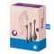 Набір йоні намистин Satisfyer Yoni Power 2 Black, діаметр 2-2,5-3см, маса 22-44-73 г