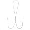 Прикраса для сосків Art of Sex - Nipple Clamps Arrow, колір гранатовий