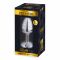 Металева анальна пробка з кристалом Alive Mini Metal Butt Plug Black L