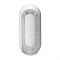 Мастурбатор Tenga Flip Zero Gravity White, змінна інтенсивність стимуляції, розкладний