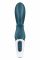 Смарт вібратор-кролик Satisfyer Hug Me Bluegrey, 2 мотори, діаметр 4,2см, широка кліторальна частина
