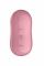 Вакуумний стимулятор із вібрацією Satisfyer Cotton Candy Light Red
