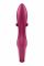 Вібратор-кролик із потрійним відростком Satisfyer Embrace me Berry, 2 мотори, діаметр 3,6 см