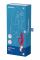 Вібратор-кролик із потрійним відростком Satisfyer Embrace me Berry, 2 мотори, діаметр 3,6 см
