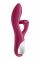 Вібратор-кролик із потрійним відростком Satisfyer Embrace me Berry, 2 мотори, діаметр 3,6 см