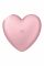 Вакуумний стимулятор-серце з вібрацією Satisfyer Cutie Heart Light Red