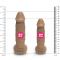 Мило у формі пеніса Pure Bliss MINI Brown, крафтове мило-член, натуральне