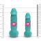 Мило у формі пеніса Pure Bliss BIG Turquoise, крафтове мило-член, натуральне