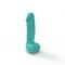 Мило у формі пеніса Pure Bliss BIG Turquoise, крафтове мило-член, натуральне