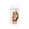 Трусики-бразиліана Penthouse Mermaid Fantasy L/XL Black, мереживо, низька посадка, ремінці, бантики