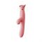 Вібратор з підігрівом та вакуумною стимуляцією клітора Zalo - ROSE Vibrator Strawberry Pink