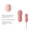 Набір 2в1 Zalo — UNICORN Pink, віброяйце + вакуумний стимулятор