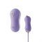 Набір 2в1 Zalo — UNICORN Violet, віброяйце + вакуумний стимулятор