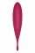 Смарт-вібратор для клітора з вакуумною стимуляцією Satisfyer Twirling Pro+ dark red