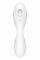 Вакуумний смарт-стимулятор із вібрацією Satisfyer Curvy Trinity 5 (White), керування зі смартфона