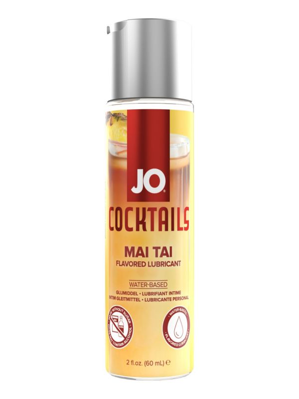 Лубрикант на водній основі JO Cocktails — Mai Tai без цукру, рослинний гліцерин (60 мл)
