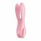 Кліторальний вібратор Satisfyer Threesome 1 Pink з трьома гнучкими пальчиками