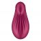 Вібратор Satisfyer Dipping Delight Berry, 2 мотори, гнучкий кінчик