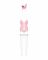Еротичний костюм зайчика Obsessive Bunny suit 4 pcs costume pink S/M, рожевий, топ з підв’язками