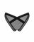 Мереживні трусики із заниженою талією Obsessive Estiqua panties M/L, чорні