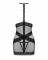 Напівпрозора сорочка з відкритими грудьми Obsessive Lacrisia chemise M/L, чорна, з чокером
