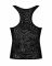Чоловіча напівпрозора майка-борцовка з візерунком Obsessive T103 tank top S/M/L, чорна