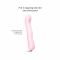 Вібратор Love To Love SWAP - BABY PINK, з пульсівною перлиною для точки G, 3 мотори, гнеться