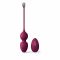 Вагінальні кульки Dorcel LOVE BALLS PLUM, вібрації та рухи внутрішньої кульки, пульт ДК