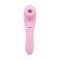 Вакуумний стимулятор з вібрацією Wooomy Smoooch Pink Clitoral Suction & Vibration, 10х2 режимів