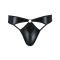 Чоловічі стринги Passion 033 THONG PAUL S/M Black, під латекс