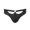 Чоловічі сліпи з вирізами Passion 041 SLIP JOE XXL/XXXL Black, екошкіра, відкриті сідниці
