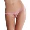 Жіночі мікростринги з рюшами Passion MT001 One size, pink