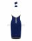 Еротичний костюм стюардеси Obsessive Stewardess uniform XS/S, blue, сукня, пілотка, шарф, манжети