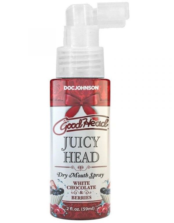 Зволожувальний спрей оральний Doc Johnson GoodHead - Juicy Head - White Chocolate and Berries 59мл