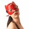 Маска Кішечки Art of Sex - Cat Mask, Червоний