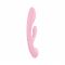Двосторонній вібратор-кролик Satisfyer Triple Oh Pink, 3 мотори, руків’я-масажер