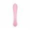 Двосторонній вібратор-кролик Satisfyer Triple Oh Pink, 3 мотори, руків’я-масажер