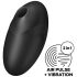 Вакуумний стимулятор з вібрацією Satisfyer Vulva Lover 3 Black
