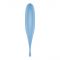 Вібратор для клітора з вакуумною стимуляцією Satisfyer Twirling Pro Blue