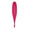 Вібратор для клітора з вакуумною стимуляцією Satisfyer Twirling Pro Red